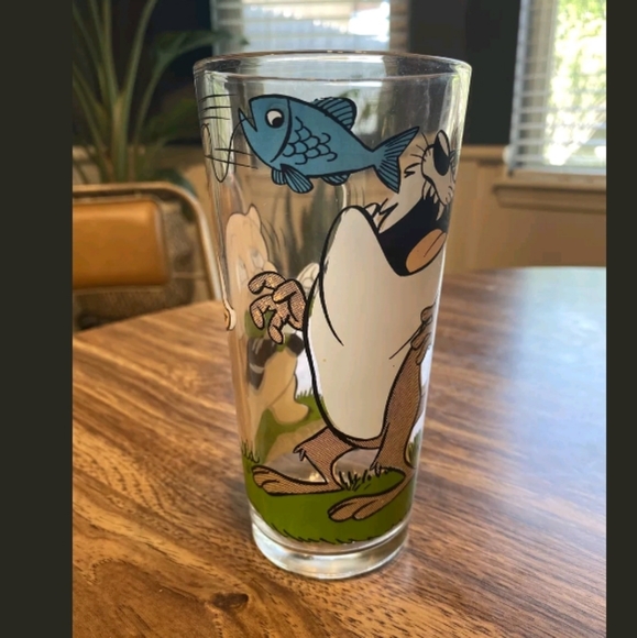 VGT 1976 Pepsi Porky Pig - Taz Looney Tunes Glass - Picture 2 of 8